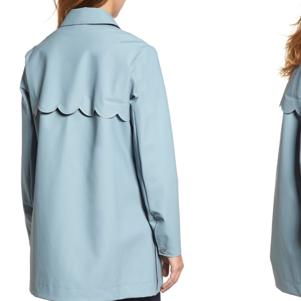 {Hunter} Blue Mist Raincoat - Picture 4 of 11